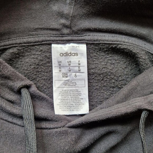 Men's Adidas Hoodie In Black Size Medium - Picture 4 of 4